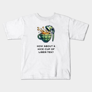 Helldivers 2 - Cup of Libertea Kids T-Shirt